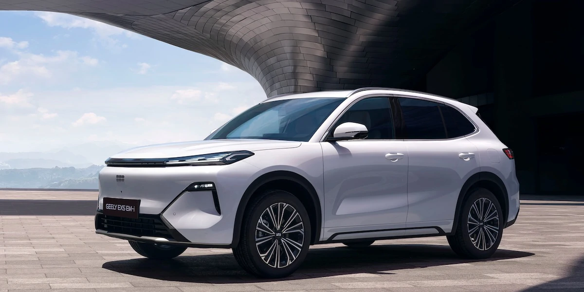 Thiết kế ngoại thất Geely EX5 EM-i